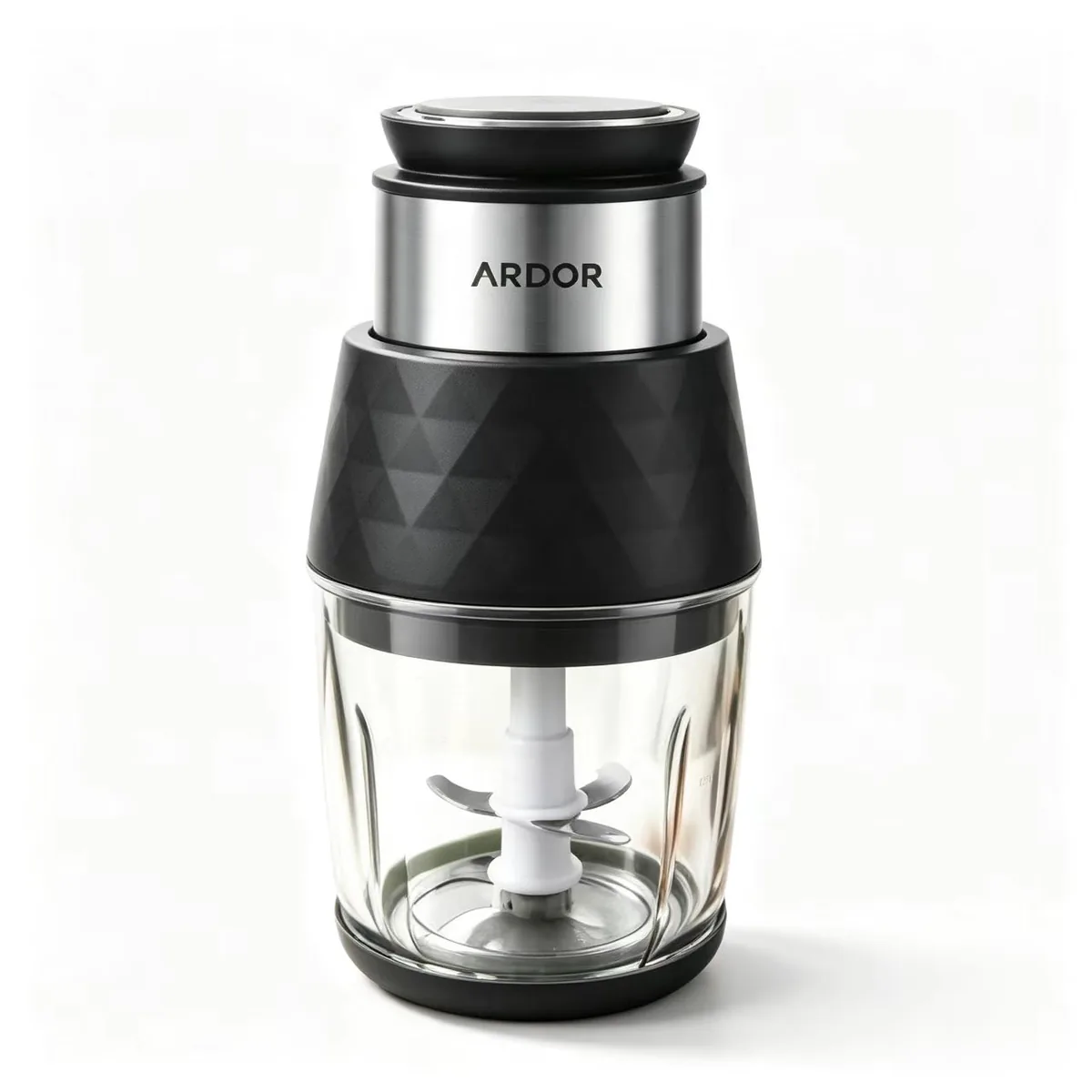 Ardor Prism vegetable chopper in Obsidian